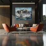 Fractured Horizons: A Window to the Eternal Storm