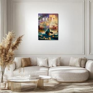 Reflections of Time: The Seaside Mirage