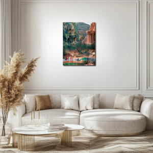 Echoes of Eternity: Under the Pine Trees at the End of the Day