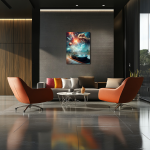 Cosmic Brushstrokes: The View of Rouen Reimagined