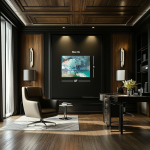 Timeless Journeys: Monet’s Normandy Train Arrival in Cosmic Motion