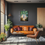 The Tear Between Realms: A Monet Reverie Reimagined