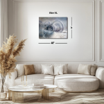 Eternal Spirals: Monet’s Winter Road Reimagined in Temporal Layers