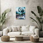 Surreal Flow: The Essence of Nature in an Unlikely Vessel