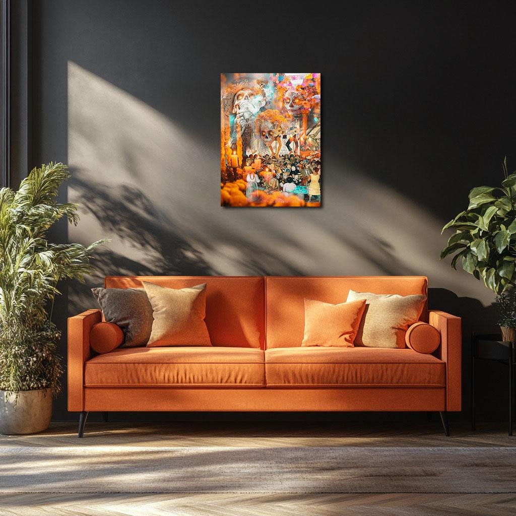 The Living Memory of Light: A Reimagining of Día de los Muertos