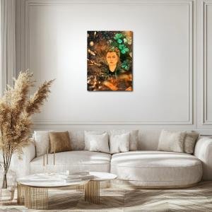 The Silent Bloom of Fortune: Frida’s Reflection on Natasha Gelman