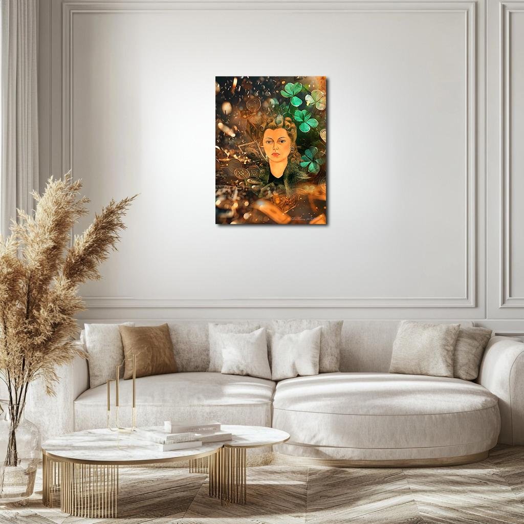 The Silent Bloom of Fortune: Frida’s Reflection on Natasha Gelman