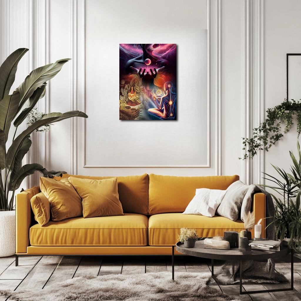 The Cosmic Cradle: Frida’s Eternal Embrace