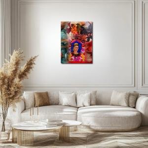 Petals of Glass: Frida’s Portrait Beyond the Frame