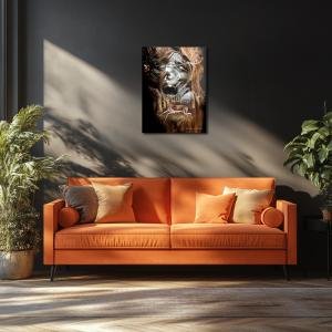 The Bark and the Arrow: Frida’s Cry Through the Forest