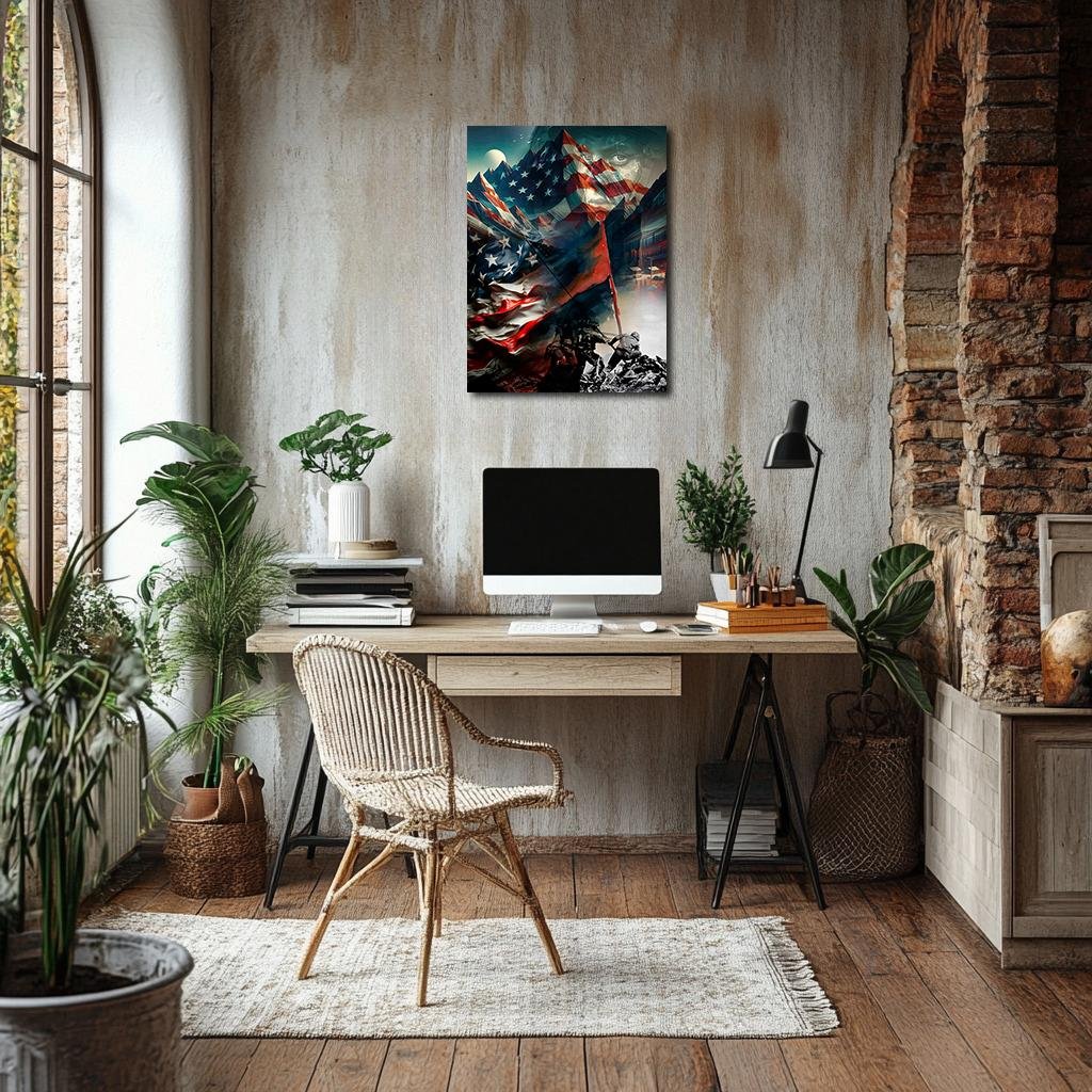 Veins of a Nation: The Flag