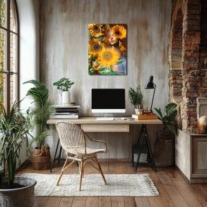 Radiance Becoming: A Sunflower from Maggie