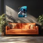 Echoes of the Unseen: Black White and Blue