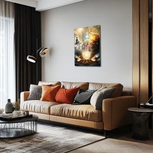 Veins of Porcelain: The Stillness Between Thought and Flame