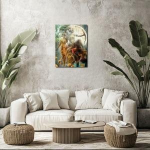 Veins of Porcelain: The Moonlit Attendants