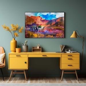 Reflections of the Wild: Autumn Majesty in the Rockies