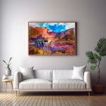 Reflections of the Wild: Autumn Majesty in the Rockies